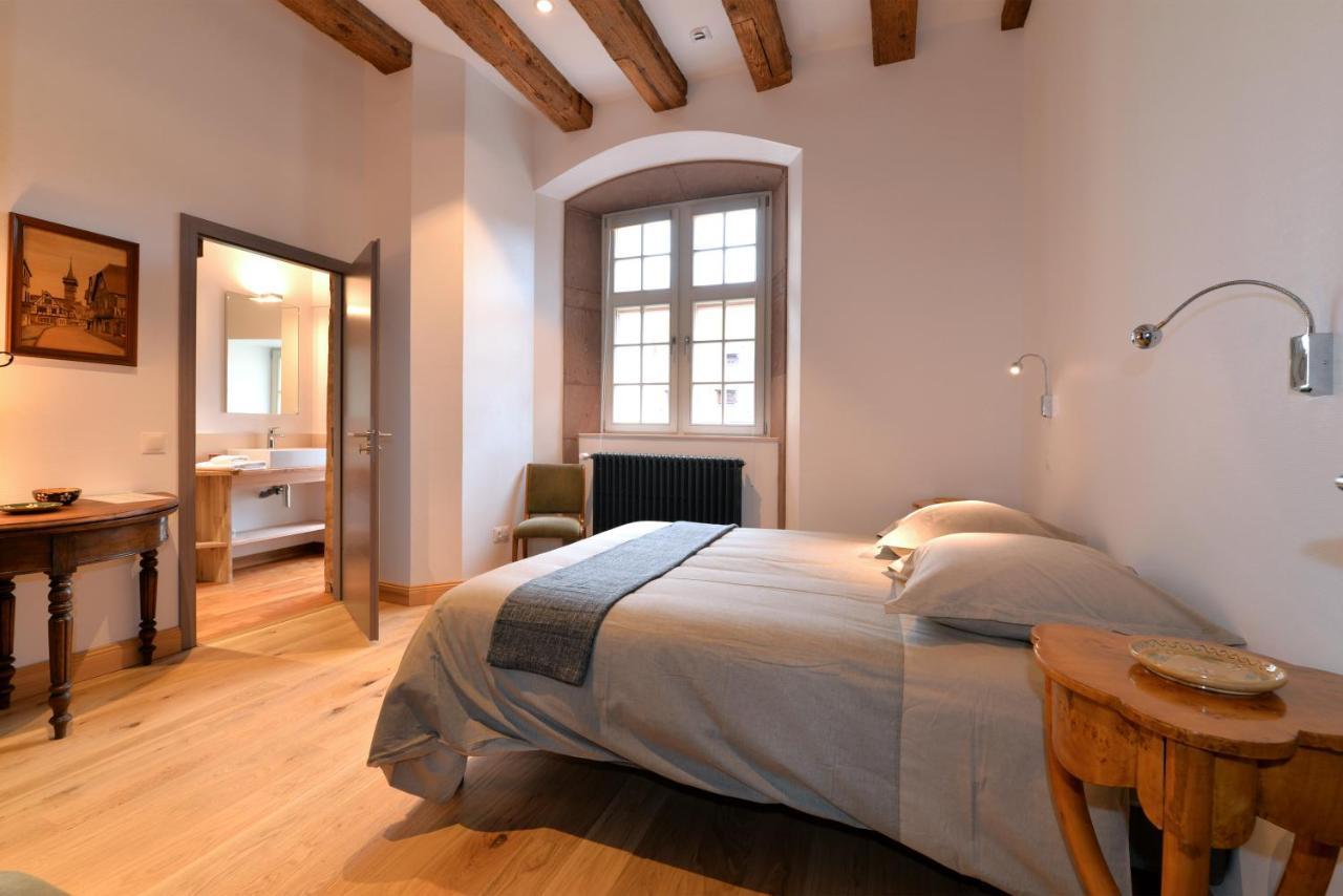 Domaine La Cour Des Nobles - Demeure, Maison Et Appartements Au Coeur De Riquewihr Exteriér fotografie